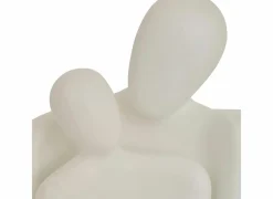 Beeld Paar Rima H22,5cm - polystone - wit- Decoratieve Accessoires