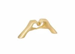 Beeldje Amy 31x12x7,5cm - polystone - goud- Decoratieve Accessoires