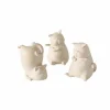 Beeldje Catty H12,5cm - polystone - beige- Decoratieve Accessoires
