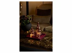 Kerstdecoratie|Decoratieve Accessoires|Beeldje Kerstboom Lucy H9cm set van 2