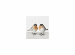 Kerstdecoratie|Decoratieve Accessoires|Beeldje Vogel Ruby H9cm