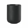 Zone Tandenborstelbekers|Beker Sensu Ø7,40x9,50cm - keramiek - zwart