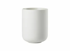 Zone Tandenborstelbekers|Beker Sensu Ø7,40x9,50cm - keramiek - wit