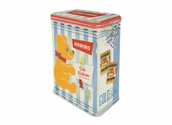 Bewaardoos Haribo Die Echten 11x8x18cm - metaal - meerkleurig- Opbergboxen|Bewaardozen
