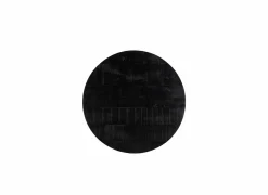 Bijzettafels|Bijzettafel Celeste Ø70cm - mango massief - zwart - set van 3