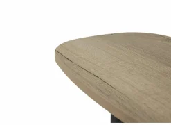 Perfecta Bijzettafels|Bijzettafel Cup 50x33cm - melamine - antraciet & naturel