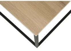 Bijzettafels|Bijzettafel Fetich 60x60cm - eik massief - naturel