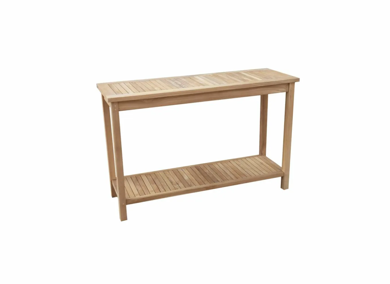 Bijzettuinmeubelen|Bijzettafels|Bijzettafel Garden 120x40cm - naturel - teak massief