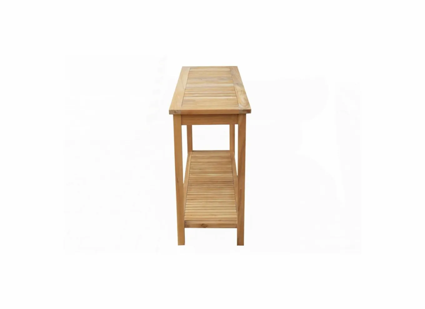 Bijzettuinmeubelen|Bijzettafels|Bijzettafel Garden 120x40cm - naturel - teak massief