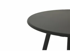 Bijzettafel Giardino  Ø45x50cm - staal - antraciet- Tuintafels