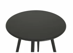 Bijzettafel Giardino  Ø45x50cm - staal - antraciet- Tuintafels