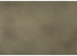 Bijzettafels|Bijzettafel Laggan Ø61/Ø43cm - aluminium & ijzer - zwart - set van 2