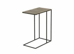 Bijzettafel Snowdon 48x28cm - aluminium - antique brass- Laptoptafels|Bijzettafels