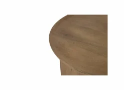 Bijzettafel Spinoza Ø60cm - mango massief - naturel- Bijzettafels