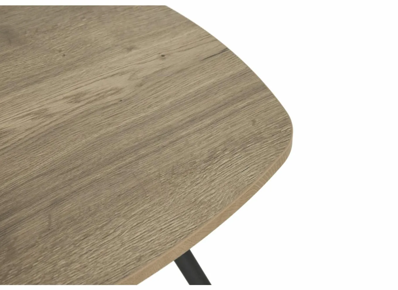 Perfecta Bijzettafels|Bijzettafel Trevi Ø70cm - decor - antraciet & eik naturel