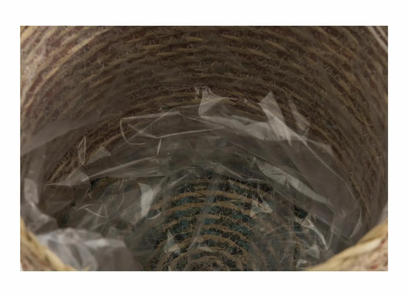 Vazen & Bloempotten|Vazen & Bloempotten|Bloempot Aja set van 3 - zeegras - naturel/multi