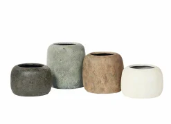 Vazen & Bloempotten|Vazen & Bloempotten|Bloempot Ø40xH30cm - stoneware - grijs