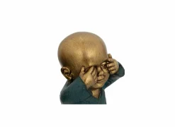 Boeddha beeld Sagesse Jiling H21cm set van 3- Decoratieve Accessoires