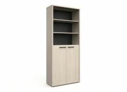 Boekenkast Flexo-1 90x40x216cm - decor - bolivar wood- Boekenkast|Draaideurkasten