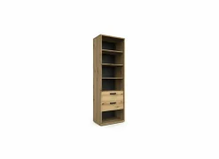 Boekenkast|Boekenkast|Boekenkast Kato 70x45x217cm - melamine - etna eik