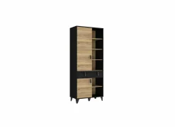 Boekenkast|Boekenkast|Boekenkast Lya 83x42x201cm - decor - cabezone oak & mauvella oak