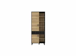 Boekenkast|Boekenkast|Boekenkast Lya 83x42x201cm - decor - cabezone oak & mauvella oak