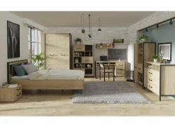 Boekenkast|Boekenkast|Boekenkast Oriental Tree 94,1x41,5x151,5cm - decor - bartex eik