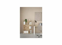 Boekenkast|Boekenkast|Boekenkast Sign 80x35x124cm - decor - jackson hickory bruin