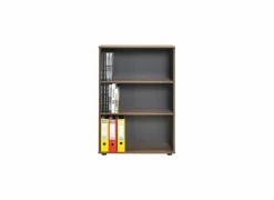 Rekken|Boekenkast|Boekenrek Meradi 72x34x109cm - melamine - bruin