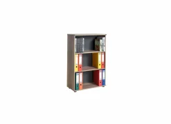 Boekenkast|Boekenkast|Boekenrek Merida 72x34x109cm - melamine - tori bruin