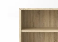 Boekenrek Prima 89x40x113cm - decor - eik- Boekenkast|Boekenkast