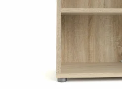 Boekenrek Prima 89x40x113cm - decor - eik- Boekenkast|Boekenkast