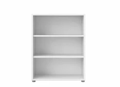 Boekenrek Prima 89x40x113cm - decor - wit- Boekenkast|Draaideurkasten