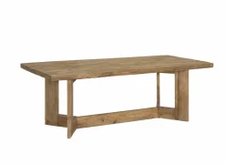 Eettafels|Boomstamtafel Opium 220x100cm - den massief - naturel