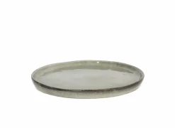 Salt & Pepper Dessertborden|Bord Artisan Ø20cm - keramiek - groen