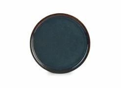 Salt & Pepper Bord Cirro Ø34cm - porselein - groen- Platte Borden