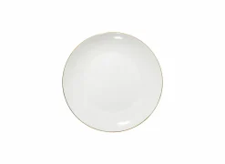 Platte Borden|Bord Petit Salon Ø27cm - porselein - beige & wit