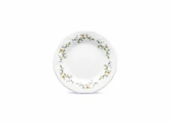Bonbistro Bord Retro Ø20,5cm - porselein - wit- Platte Borden