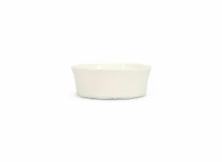 Bonbistro Platte Borden|Bord Retro Ø13x5cm - porselein - wit