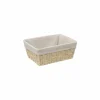 Broodmand 25x19cm - riet - beige- Broodtrommels|Serveerschalen