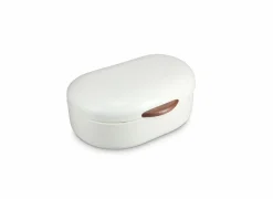 Salt & Pepper Broodtrommel Crust 40x29cm - metaal - beige- Broodtrommels