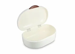 Salt & Pepper Broodtrommel Crust 40x29cm - metaal - beige- Broodtrommels