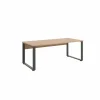 Kantoorbureau|Bureau Capo 200x80x73cm - melamine - golden oak
