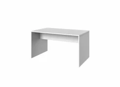 Bureau Cindy 140x70cm - decor - roze & wit- Kinderbureaus