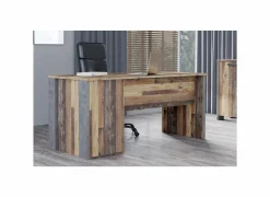 Woonkamer Bureau|Kantoorbureau|Bureau Clif-B 160x70cmx74cm - decor - old wood