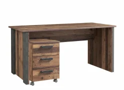 Kantoorbureau|Bureau Clif-B 153x70x74cm - decor - old wood