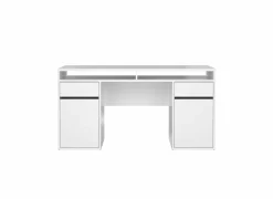 Bureau Function plus 149x48x78cm - decor - hoogglans wit- Woonkamer Bureau|Kinderbureaus