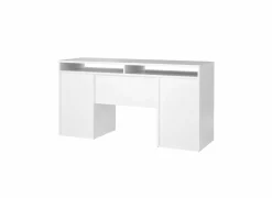Bureau Function plus 149x48x78cm - decor - hoogglans wit- Woonkamer Bureau|Kinderbureaus