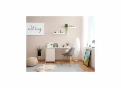 Bureau Image 130x54cm - melamine - wit- Kinderbureaus