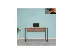 Woonkamer Bureau|Kinderbureaus|Bureau Maras 120x60x77cm - melamine - walnoot